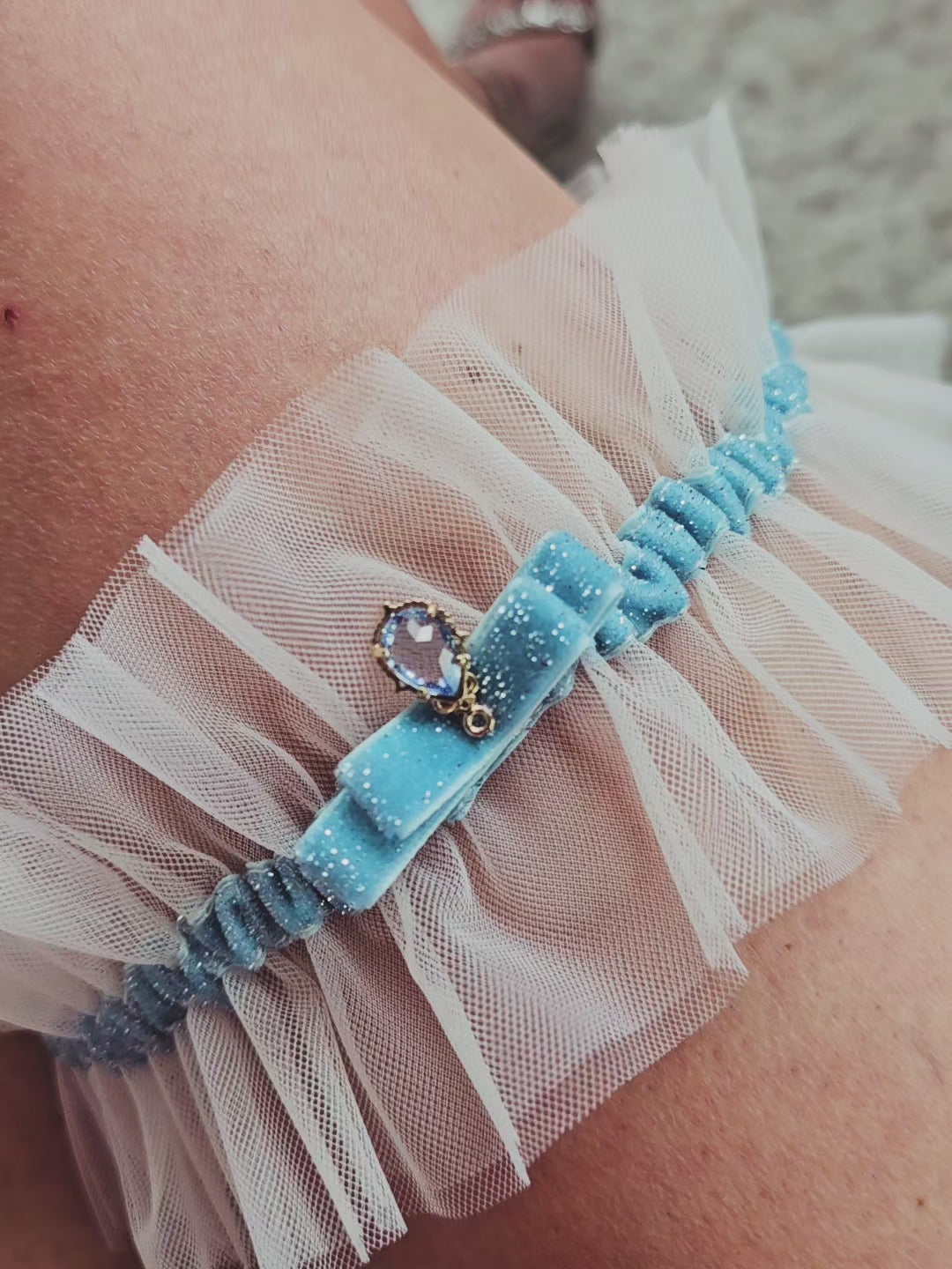 Podwiązka ślubna Princess