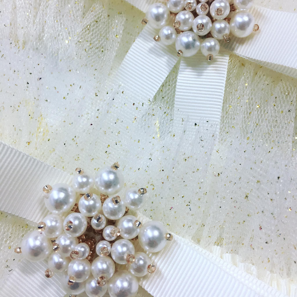 Podwiązka Mary ECRU