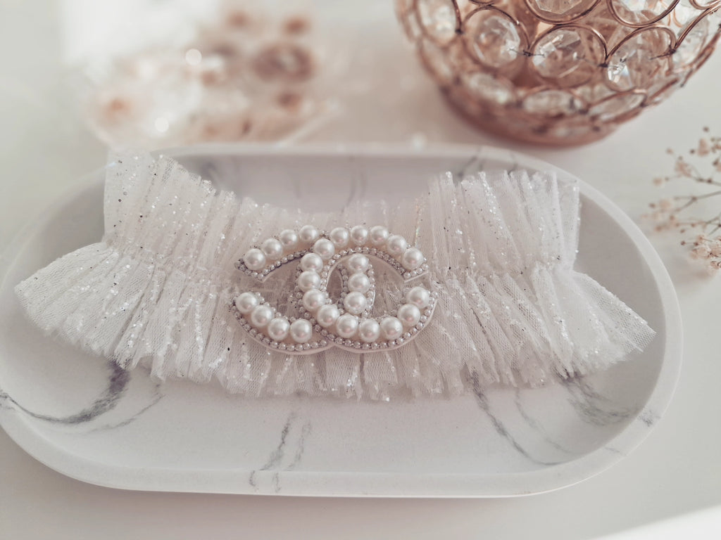 Podwiązka ślubna COCO