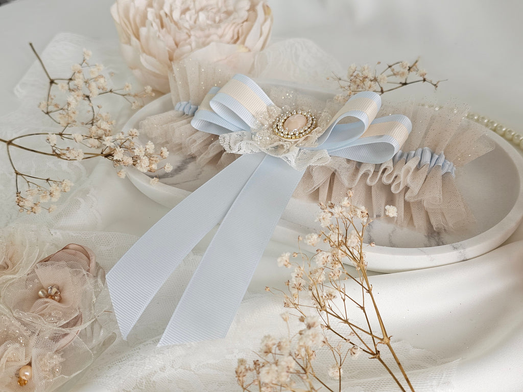 Podwiązka ślubna BAROCCO