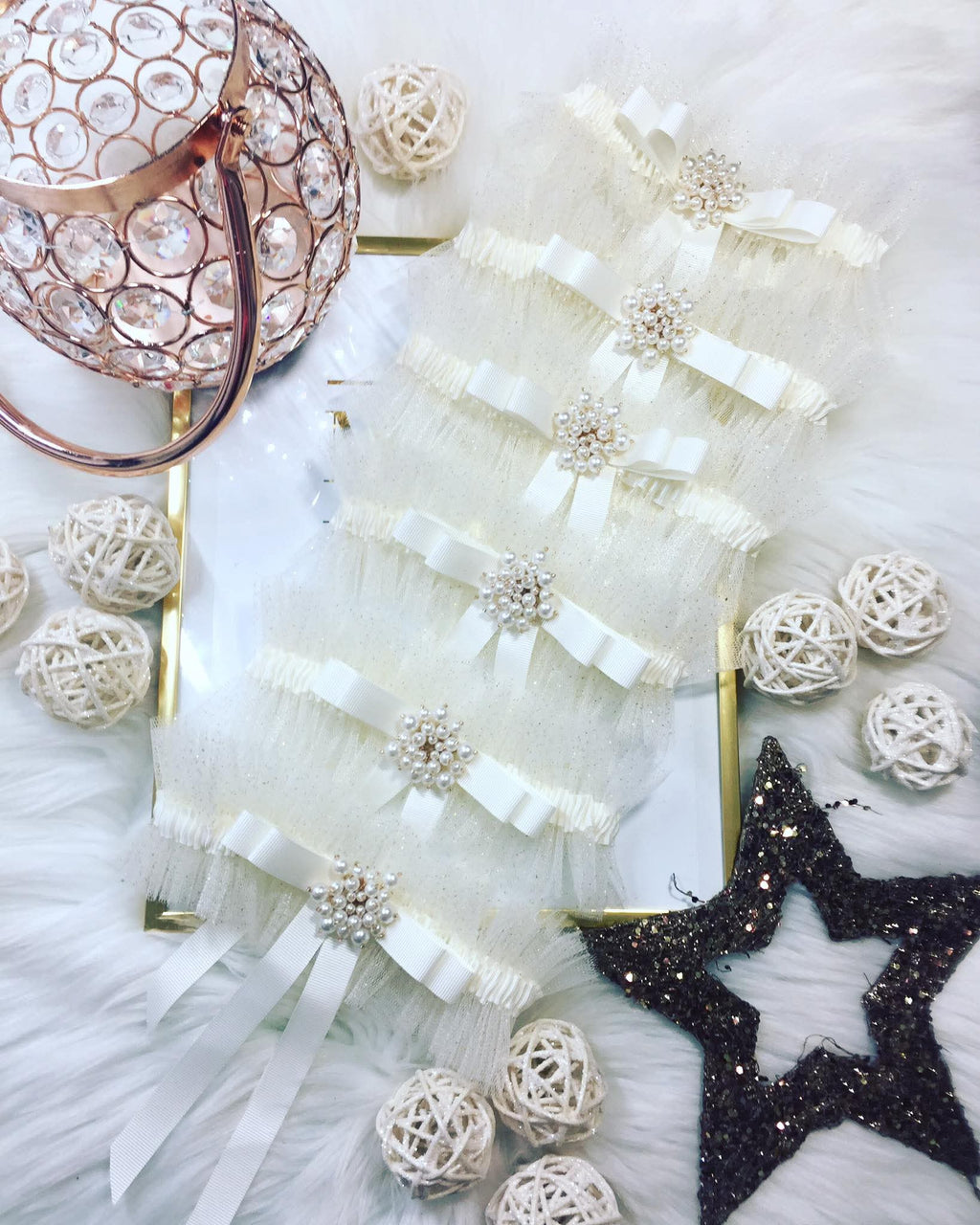 Podwiązka Mary ECRU