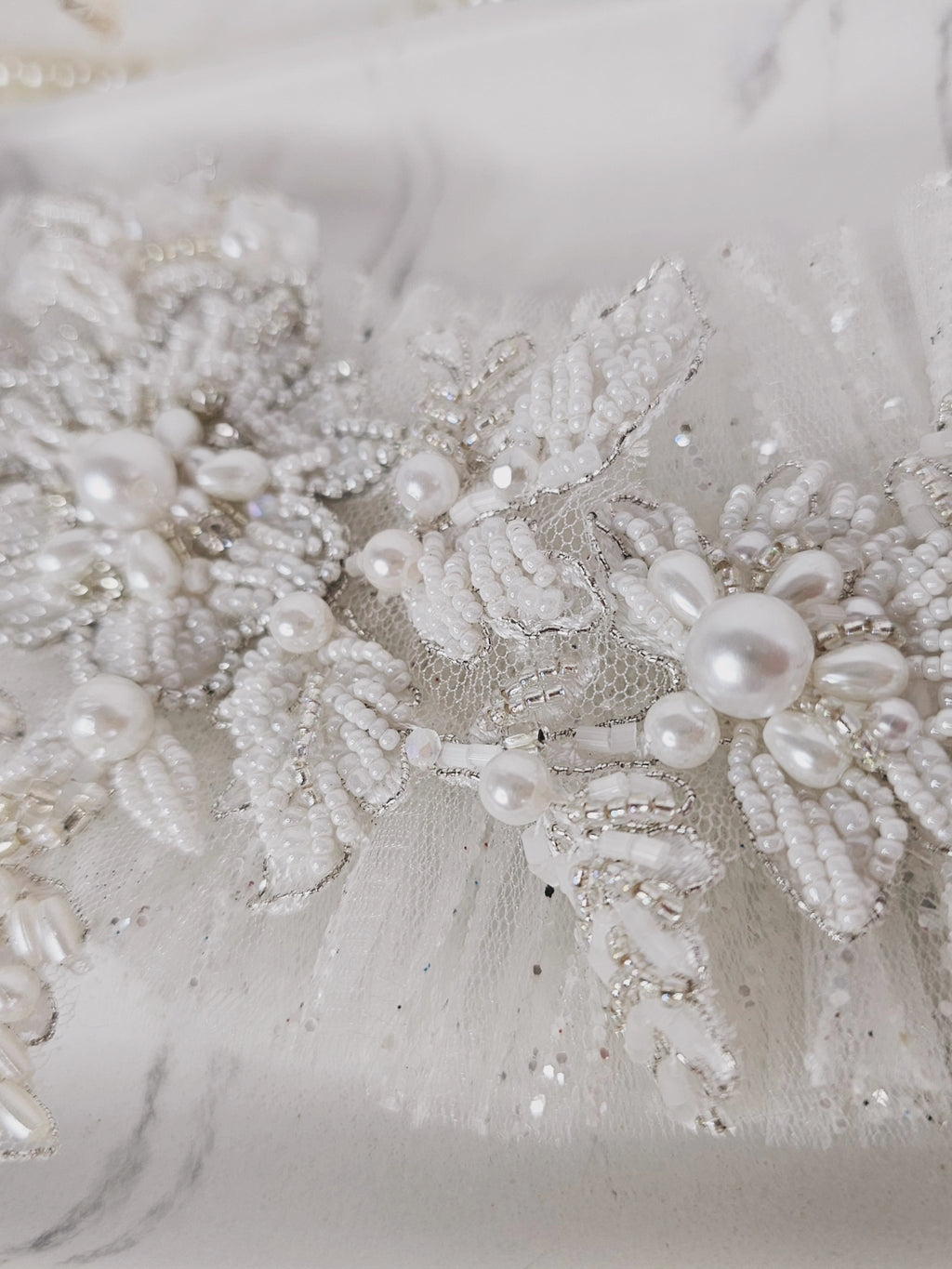 Podwiązka ślubna WHITE