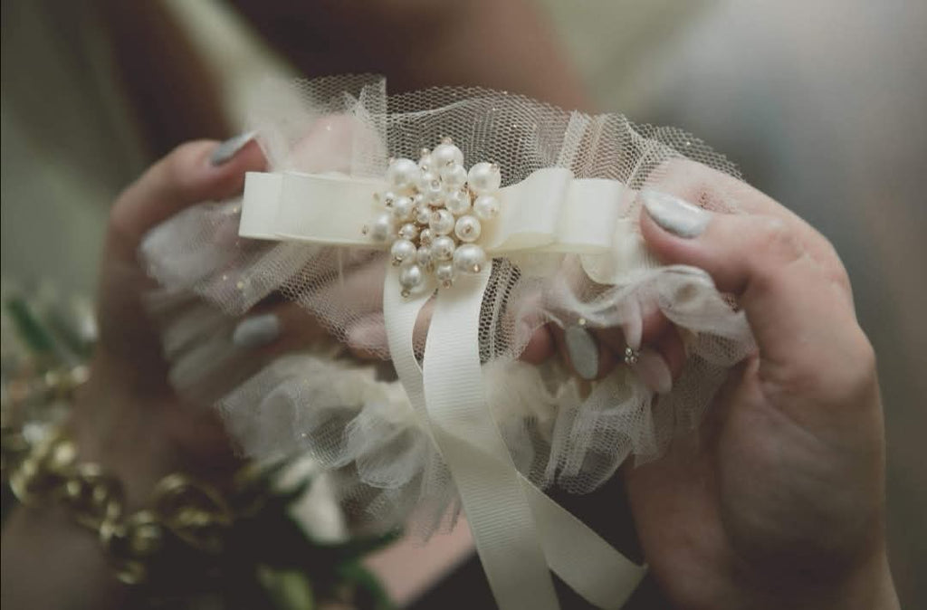 Podwiązka Mary ECRU