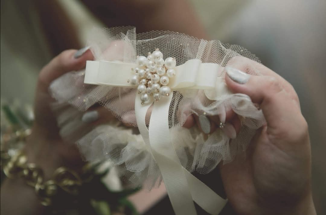 Podwiązka Mary ECRU