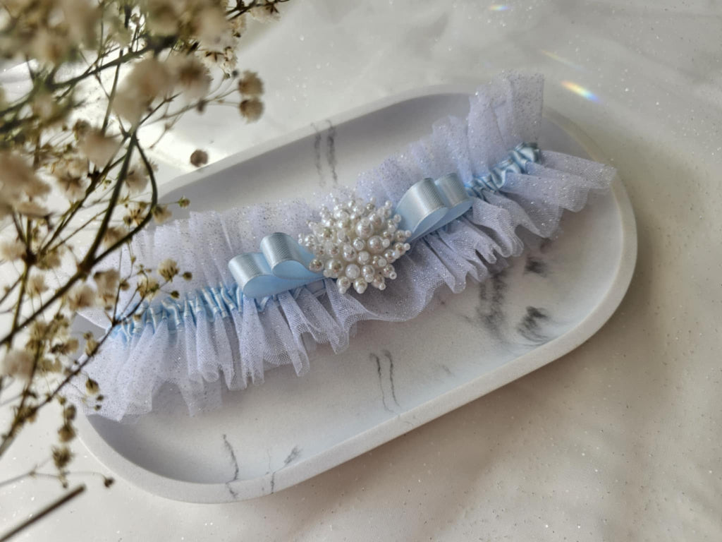 Podwiązka z perłami